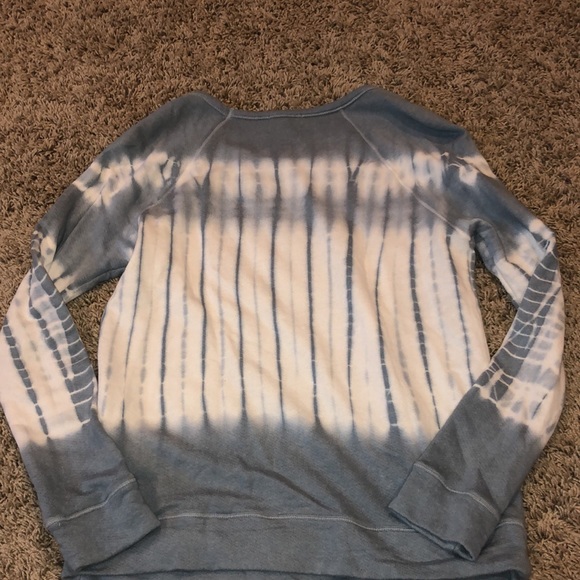 Joie tie dye sweater in blue and white - Picture 2 of 3